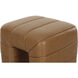 Verity 18 inch Brown Stool in Tan